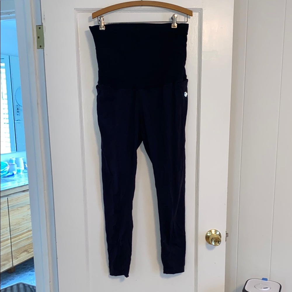Seraphine Black Post-partum Active Sportswear/ yoga Leggings